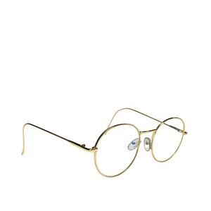 Gold Round Frame Glasses